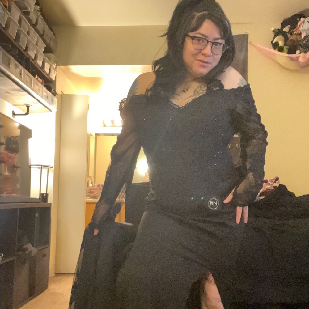 Bete Noire Black Wedding Gown - Picture 3 of 3